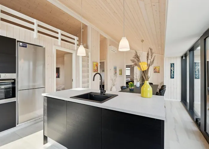 Сasa de vacaciones Viveke - 10m From The Sea By Interhome Binderup Strand